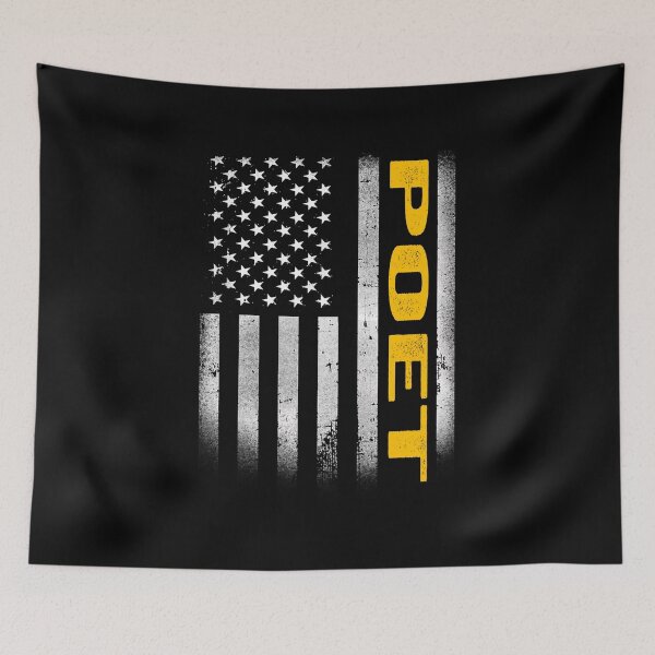 Item preview, poet Dad American Flag, Vintage USA poet American Flag, poet Dad Mens Womens Girls Christmas Fathers Day Gift designed and sold by xlnv.
