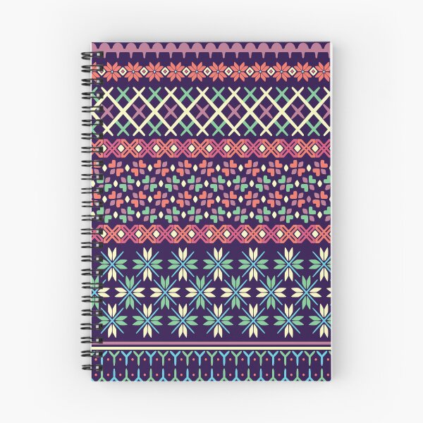 Aperçu de l'œuvre Fair isle style knitted seamless pattern. Vector illustration  créée et vendue par ArtisticoStyle.