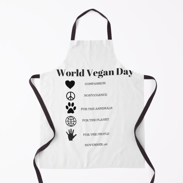 Item preview, World Vegan Day November 1st Design designed and sold by Craftynistia.