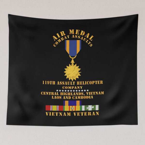 Item preview, Army - Air Medal - Combat Assaults - 119th AHC - Central Highlands VN Laos Cambod w VN SVC w Air Medal X 300 designed and sold by Military Insignia Products.