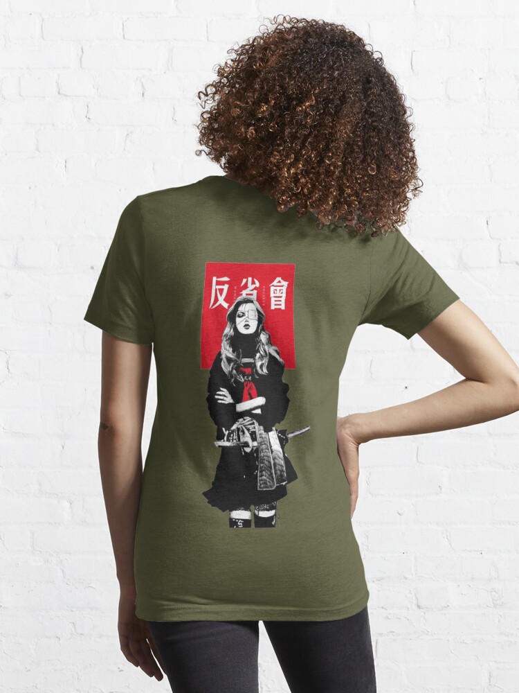 Japanese Samurai Girl Urban Cyberpunk shirt - Kingteeshop