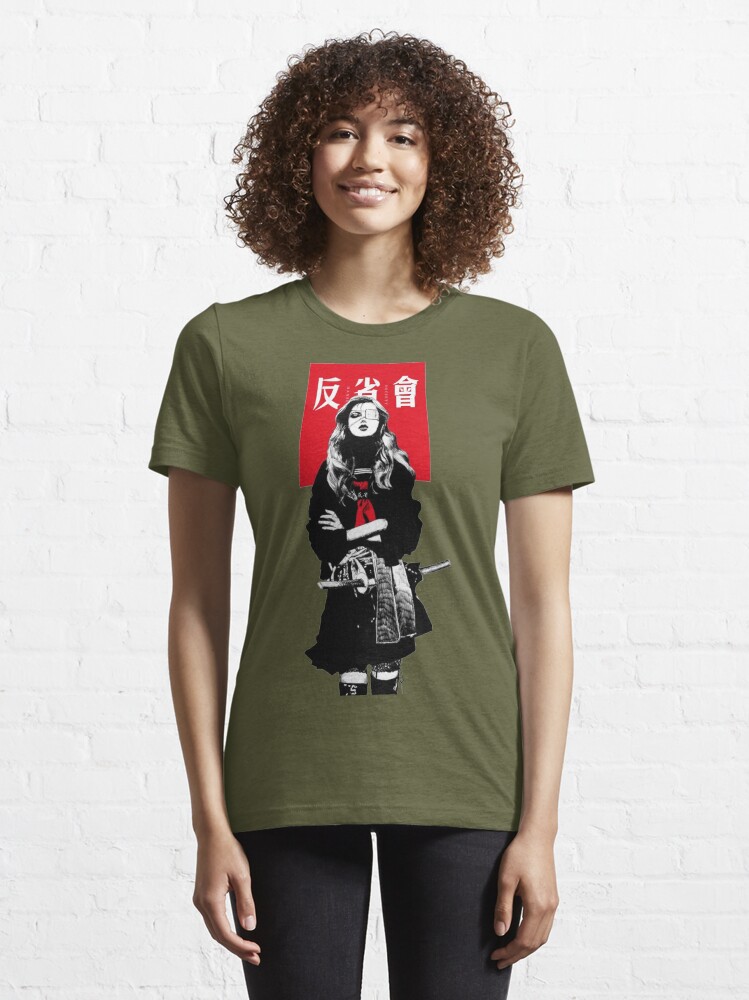 Japanese Samurai Girl Urban Cyberpunk shirt - Kingteeshop