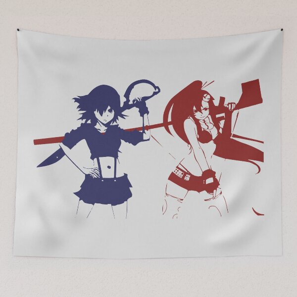 Item preview, Ryuko and Yoko Inspired Anime Shirt designed and sold by Nixon Robeton.