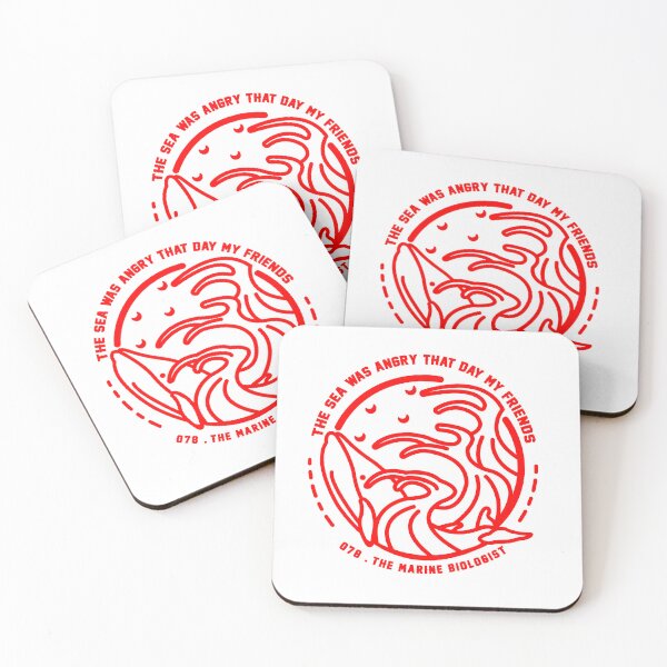 Item preview, The Sea Was Angry That Day My Friends - RedArt designed and sold by Primal Mistry.