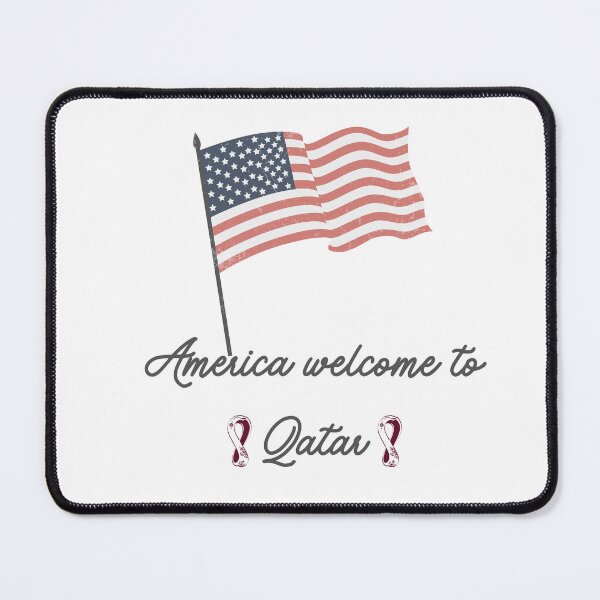 Item preview, America welcome to Qatar2022 designed and sold by PrixSympa.
