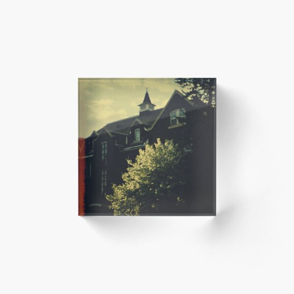 Anoka State Hospital Acrylic Block