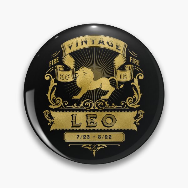 Item preview, The Zodiac Sign of Leo Golden Vintage 2012 designed and sold by rhombusOnion.