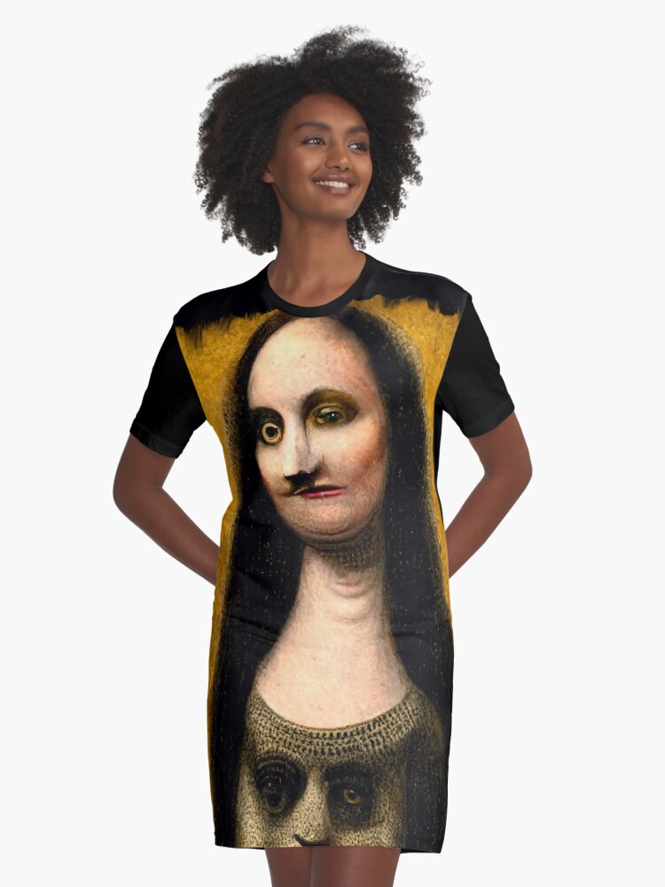 Mona lisa t shirt dress best sale