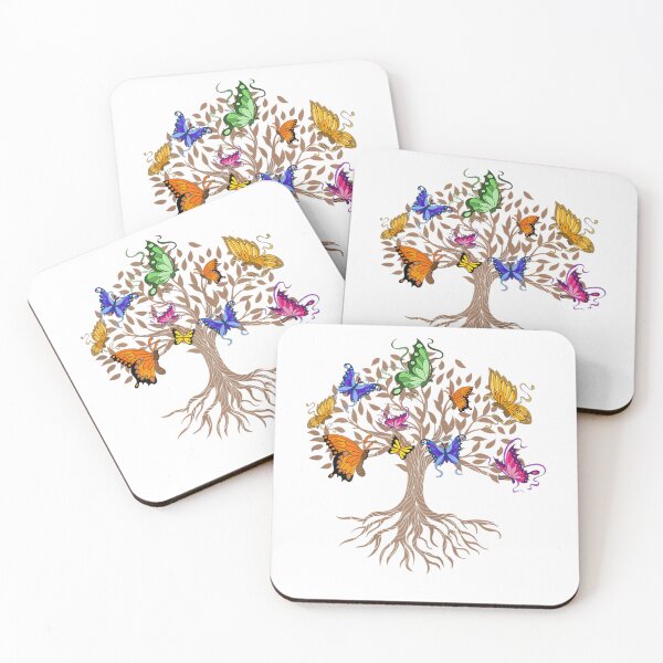 Item preview, Colorful Butterfly Tree Nature Insect Beautiful Butterfly  designed and sold by GerdaShop.
