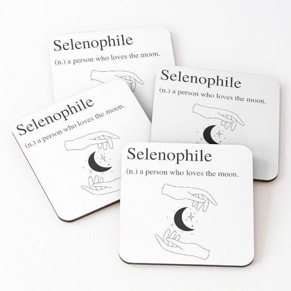 Item preview, Selenophile Definition - Moon Lover (Design 2) Selenophile Meaning Merch designed and sold by UniqqFactory.