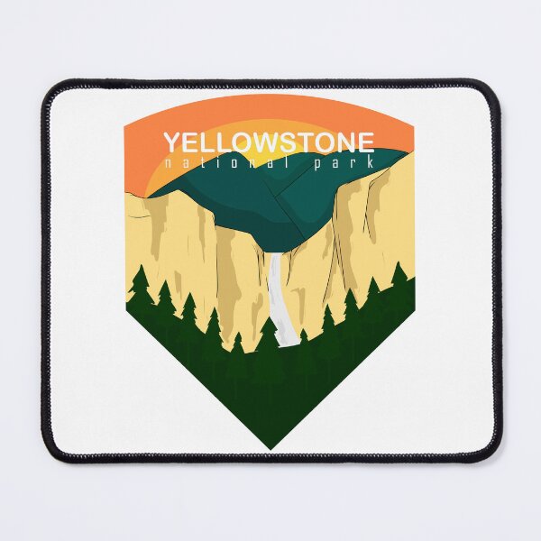 Item preview, diseño clásico del parque nacional de yellowstone designed and sold by Perfunctory77.