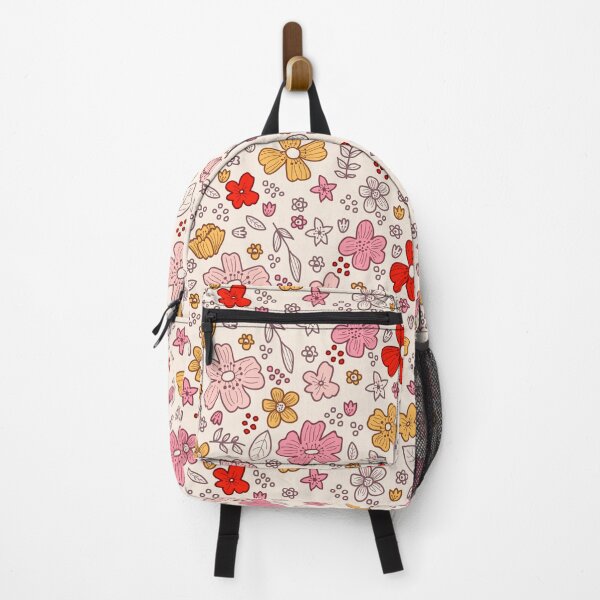 Item preview, Floral Pattern Pink, Yellow, Red, White designed and sold by IlustraDeni.