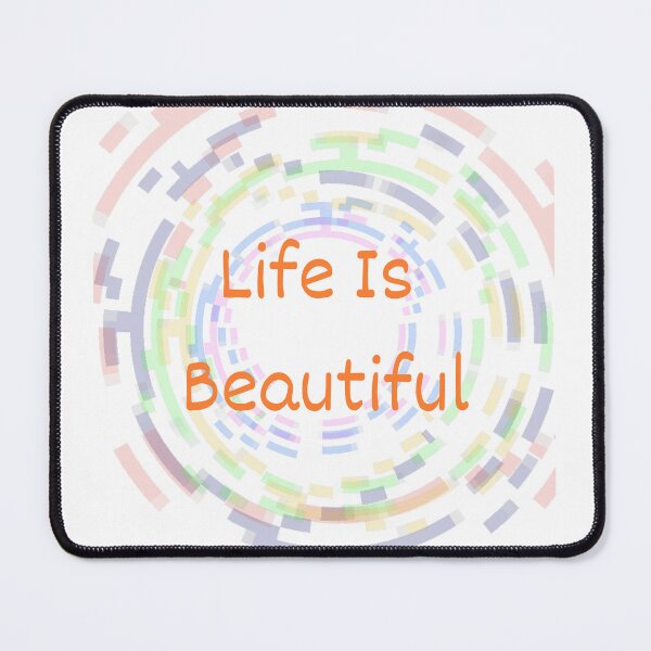 Item preview, Life Is Beautiful designed and sold by BasmalaSubhani.