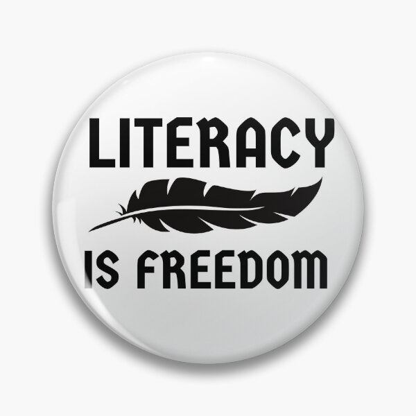 Item preview, Literacy Is Freedom designed and sold by SweetAndSpice.