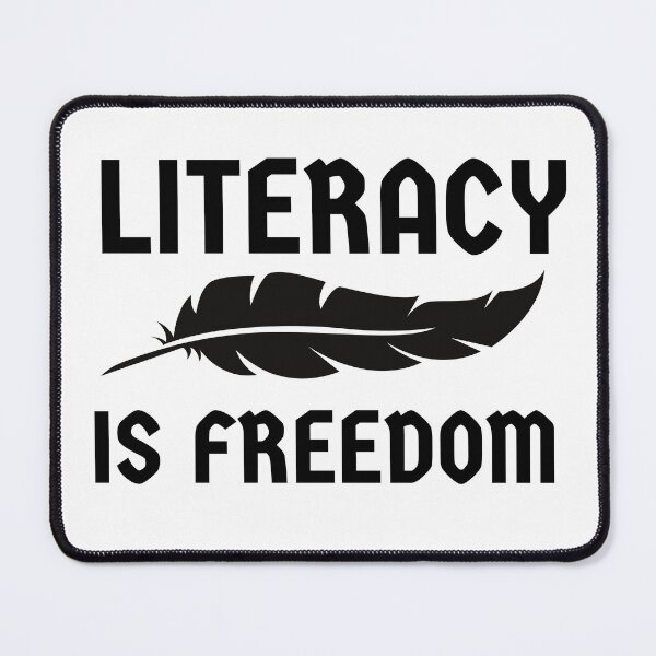 Item preview, Literacy Is Freedom designed and sold by SweetAndSpice.