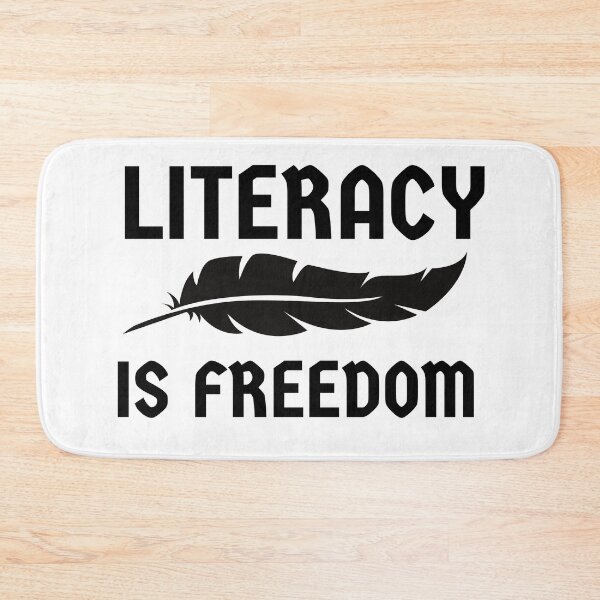 Item preview, Literacy Is Freedom designed and sold by SweetAndSpice.
