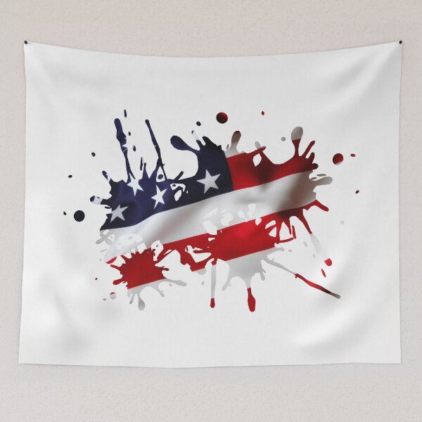 Item preview, Stars and Sripes Splatter designed and sold by RichardSayer.