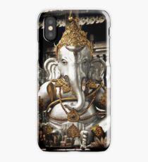 Silver Ganesh, Chiang Mai, Thailand. iPhone Case
