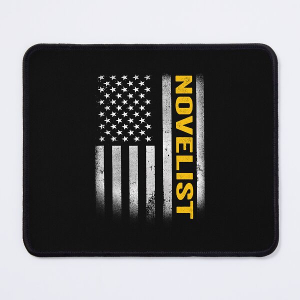 Item preview, novelist Dad American Flag, Vintage USA novelist American Flag, novelist Dad Mens Womens Girls Christmas Fathers Day Gift designed and sold by xlnv.