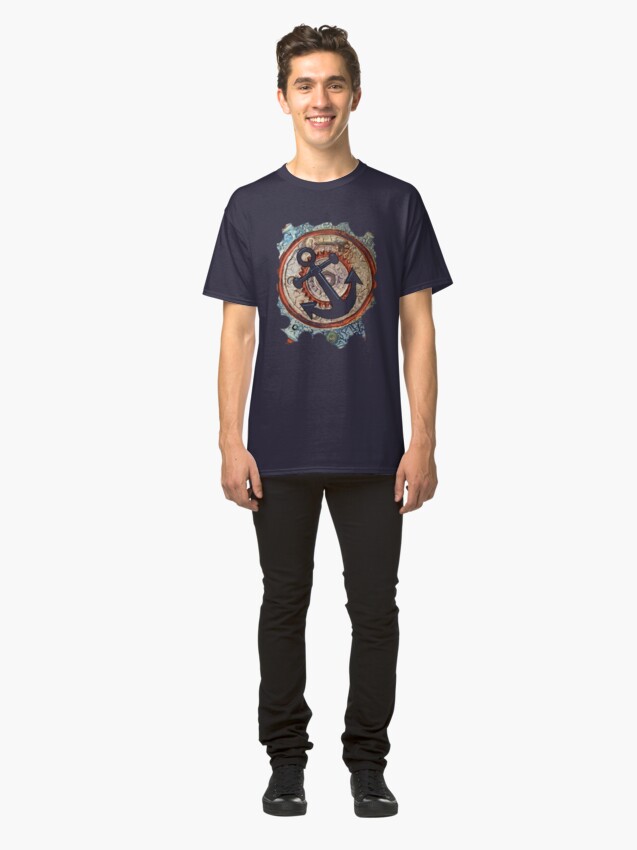 Alternate view of ANCHORS AWAY - BOAT ANCHOR Classic T-Shirt