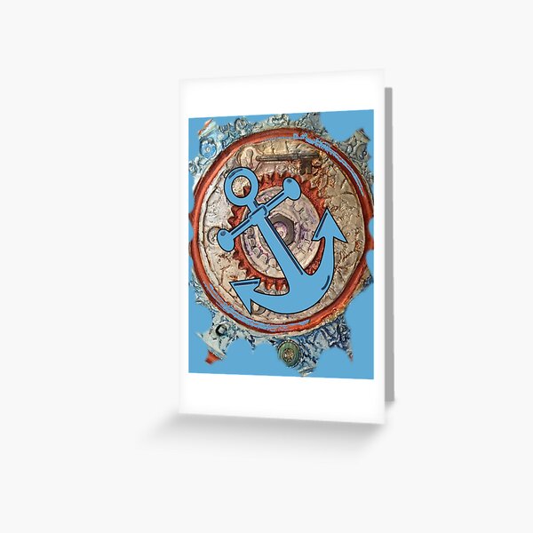 ANCHORS AWAY - BOAT ANCHOR Greeting Card
