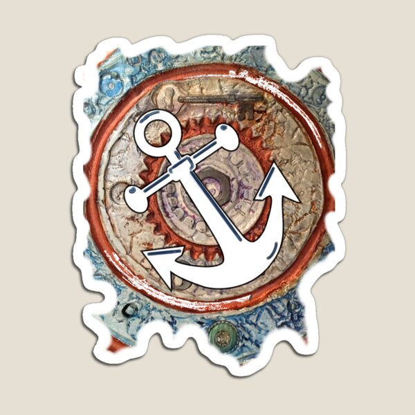 ANCHORS AWAY - BOAT ANCHOR Magnet