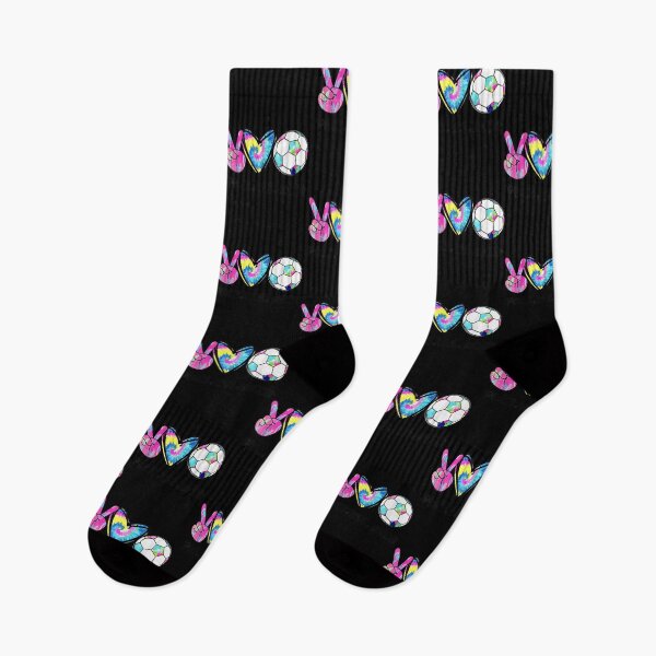 Item preview, Peace Love Soccer Tie Dye Cute Soccer Lovers  designed and sold by CadellShop.