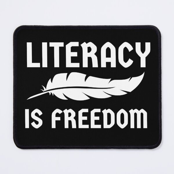 Item preview, Literacy Is Freedom designed and sold by SweetAndSpice.