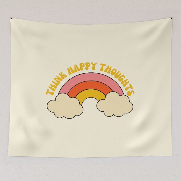 Item preview, Think Happy Thoughts  designed and sold by groovyfolk.