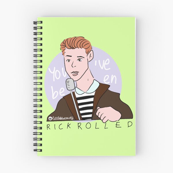 Item preview, Rickroll designed and sold by lilbluecowey.