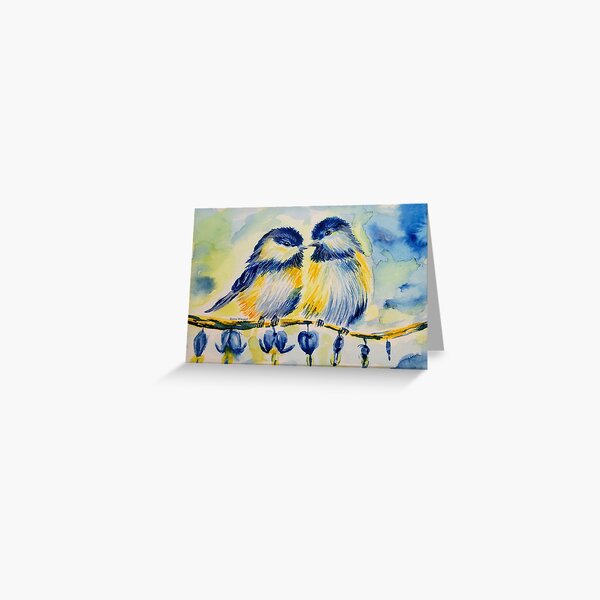 Item preview, Ukraine Watercolor Birds designed and sold by SierraReighArt.