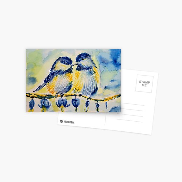 Item preview, Ukraine Watercolor Birds designed and sold by SierraReighArt.