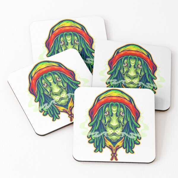 Item preview, Head Rasta Lion Weed Smoke Mascot  designed and sold by Romeo Store⭐⭐⭐⭐⭐.