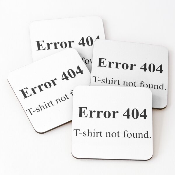Item preview, Error 404 Not Found designed and sold by MakeItTrend.