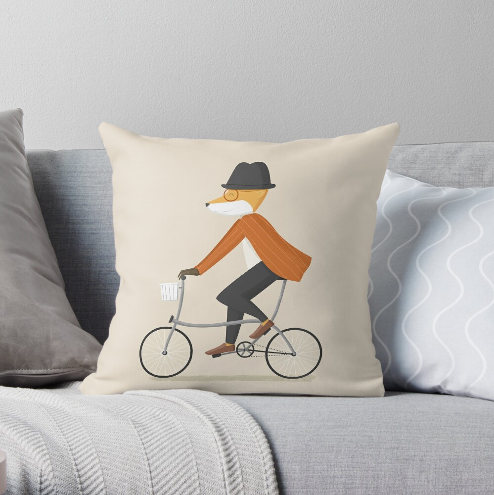 Item preview, Throw Pillow designed and sold by cartoonbeing.