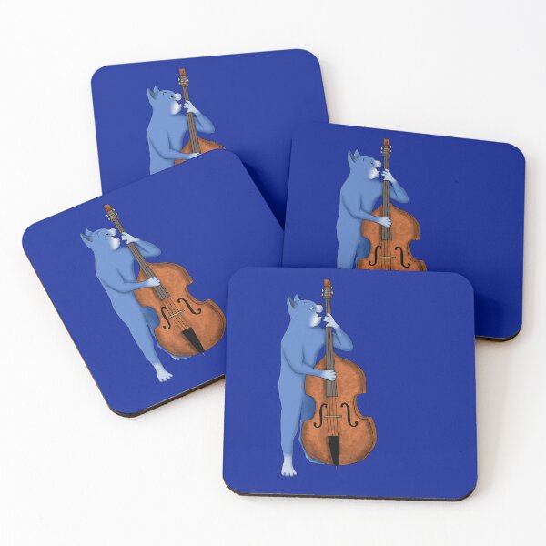 Item preview, CAT PLAYING A DOUBLE BASS – BAD ASS BASS designed and sold by Danicus666.