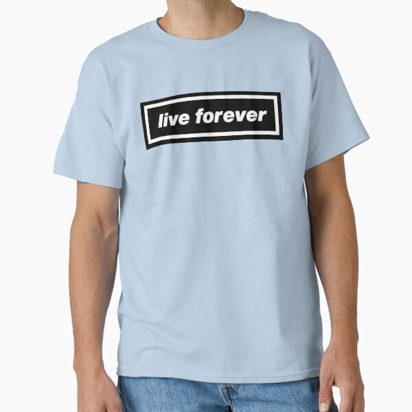 Item preview, LIVE FOREVER designed and sold by RetroFace.