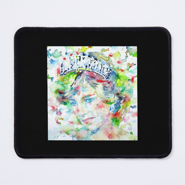 Item preview, DIANA - Princess of WALES - watercolor portrait designed and sold by AllenChristop.