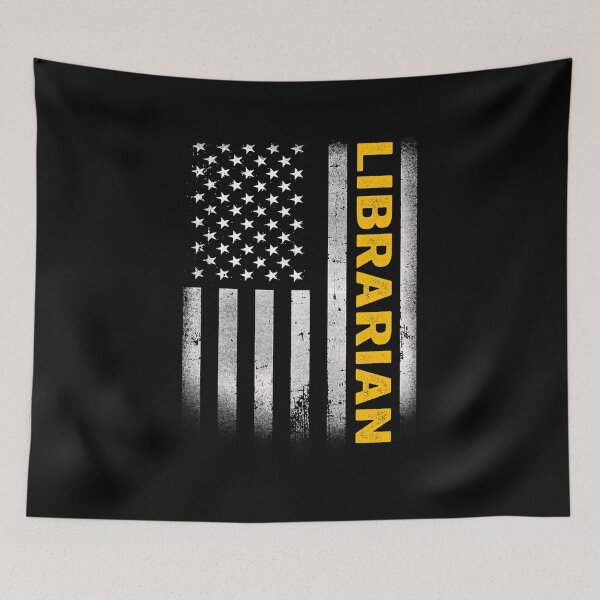Item preview, librarian Dad American Flag, Vintage USA librarian American Flag, librarian Dad Mens Womens Girls Christmas Fathers Day Gift designed and sold by xlnv.