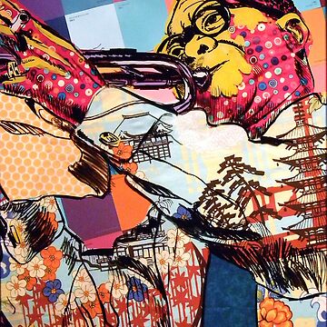 Aperçu de l'œuvre Louis Armstrong de dannydarr