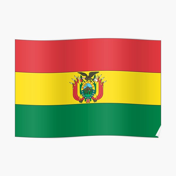 Bolivia Flag Poster