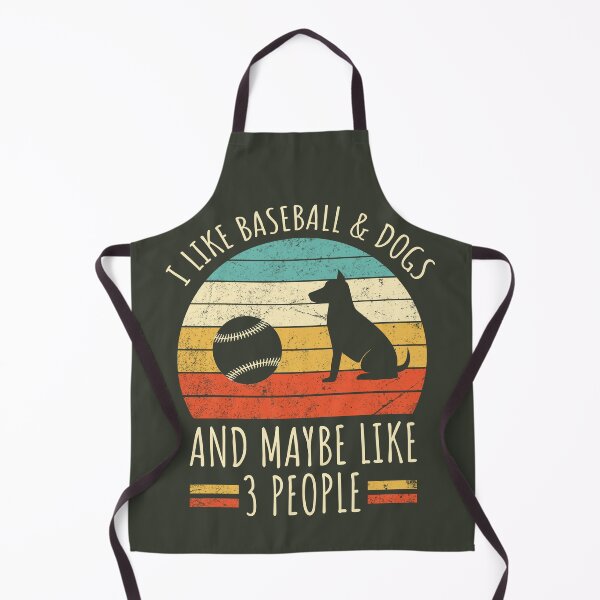 Item preview, I Like Baseball & Dogs And Maybe Like 3 People Vintage designed and sold by engsasa.