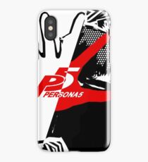 Persona 5 Protagonist Dont Look at Me iPhone Case