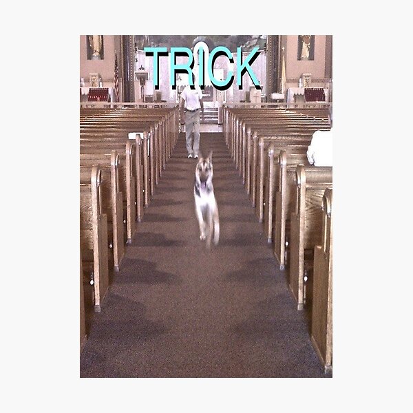Trick Photographic Print