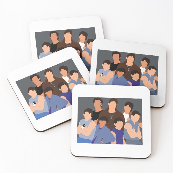 Item preview, The Outsiders Group Photo designed and sold by miad829.
