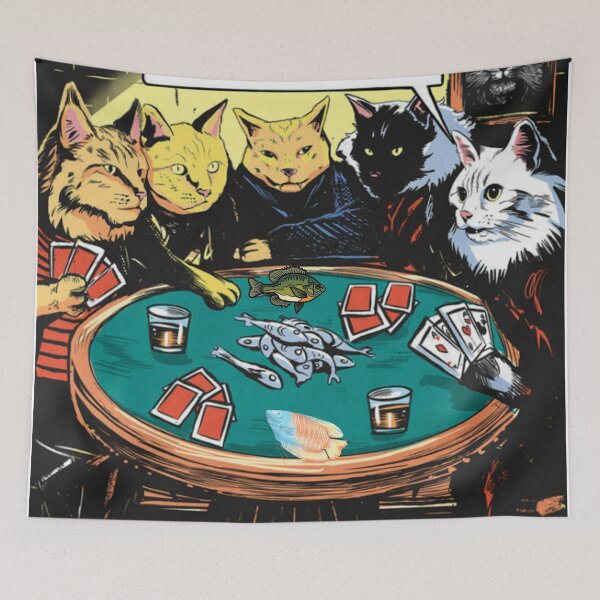 Artikelvorschau, Katzen spielen Pokerspiel entworfen und verkauft von Arindamritu.