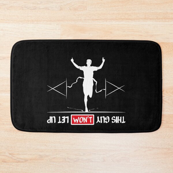 Item preview, This guy won't let up for runner & running motivation  designed and sold by TheLuckyShirts.