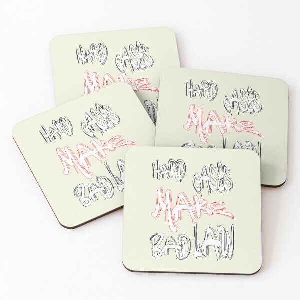Item preview, Hard cases make bad law designed and sold by NewTopDesign.