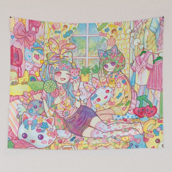 Item preview, Pretty Girls designed and sold by rowonart.