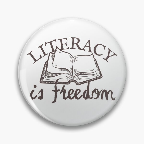 Item preview, Literacy Is Freedom designed and sold by SweetAndSpice.